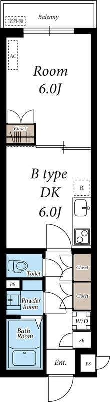 リブリ・K & W 上池台 404