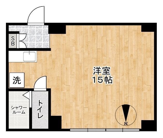 藤和白金台コープ 106 間取り図