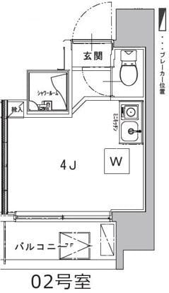 デコズキャッスル赤坂 702