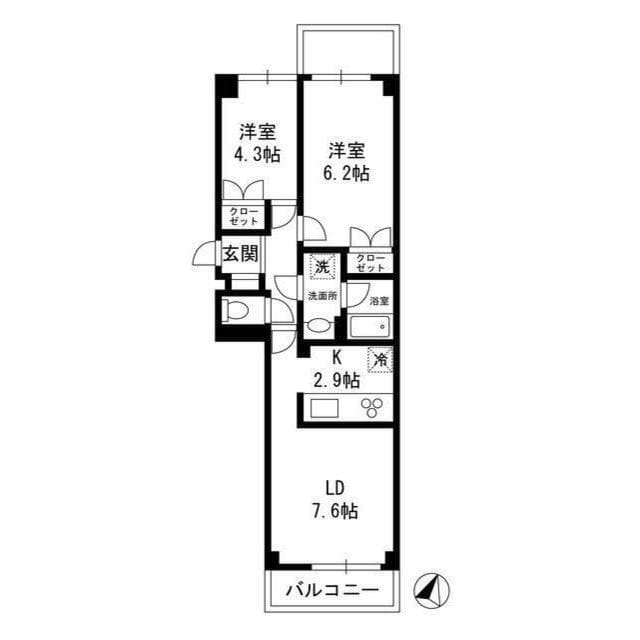 桜新町スカイマンション 206