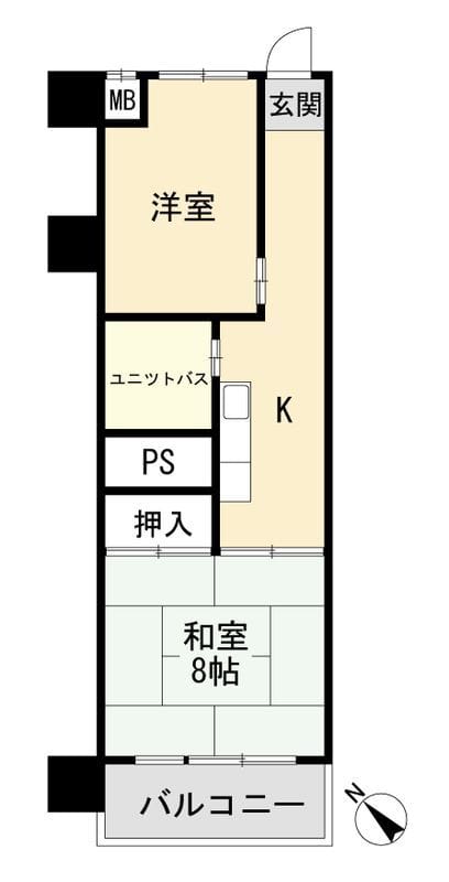 大森永谷マンション B612