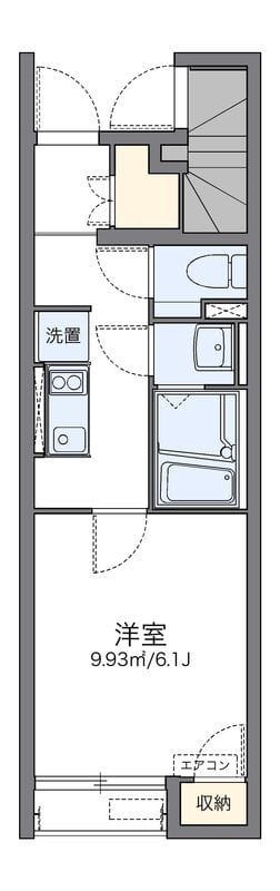 レオネクストミモザ 104 間取り図
