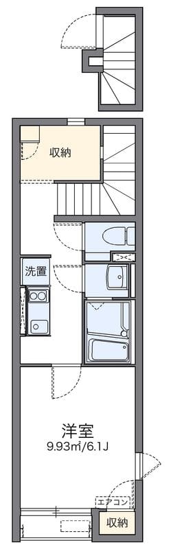 レオネクストミモザ 205 間取り図