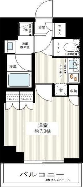MAXIV東武練馬 308 間取り図