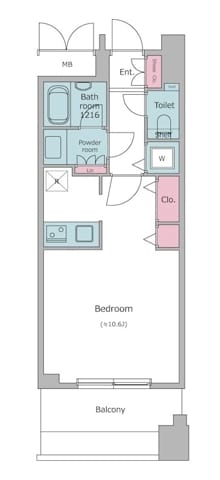 レジディア西麻布 0502
