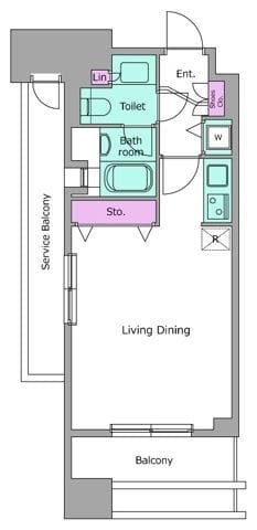 レジディア西麻布 0801