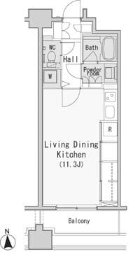 レジディア西麻布 0803