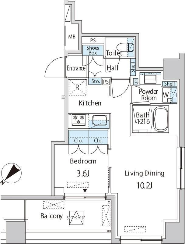 エムエー月島 1104
