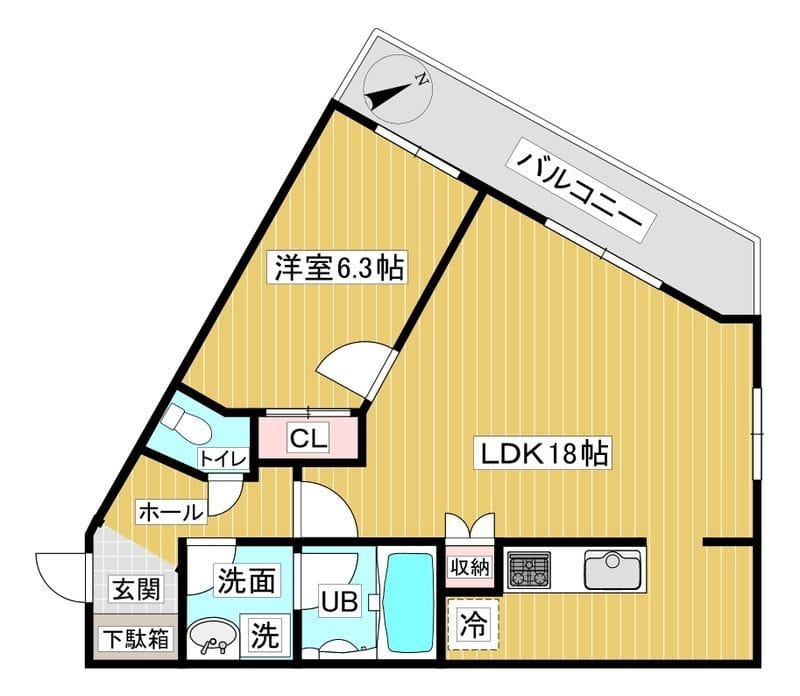 Felice 311 間取り図