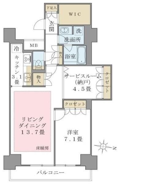 Brillia ist 東雲キャナルコート 1026