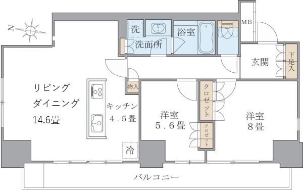 Brillia ist 東雲キャナルコート 1202