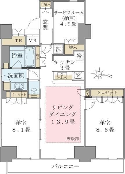 Brillia ist 東雲キャナルコート 626