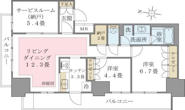 Brillia ist 東雲キャナルコート 701