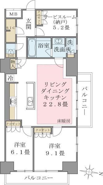 Brillia ist 東雲キャナルコート 715