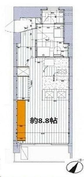 パーフェクトルーム 401 間取り図