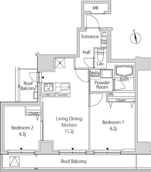 カーサスプレンディッド麻布十番駅前 502