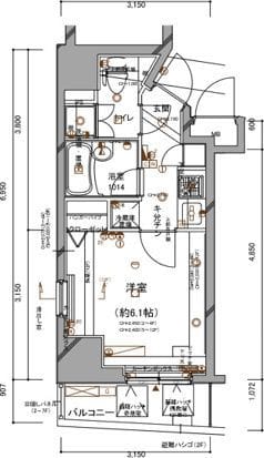 パレステュディオアーバイル神田WEST 401