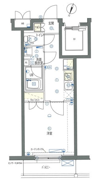 BondsTerrace石神井公園 204 間取り図