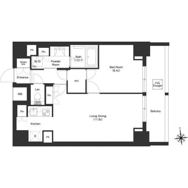 コンフォリア秋葉原ノース 1401