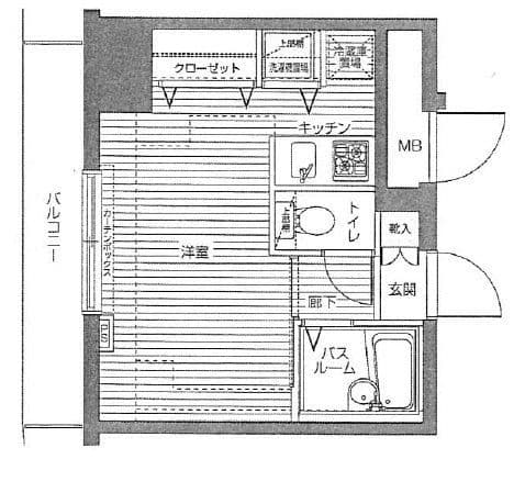 トーシンフェニックス目白弐番館 302 間取り図