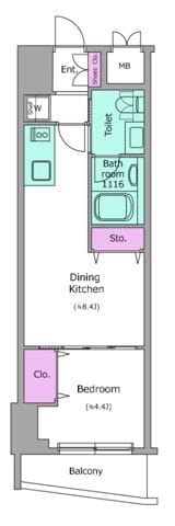 レジディア幡ヶ谷 0303