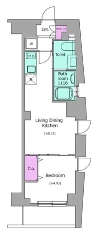 レジディア幡ヶ谷 0505