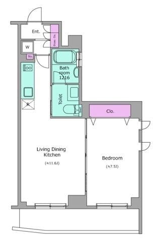 レジディア幡ヶ谷 0704