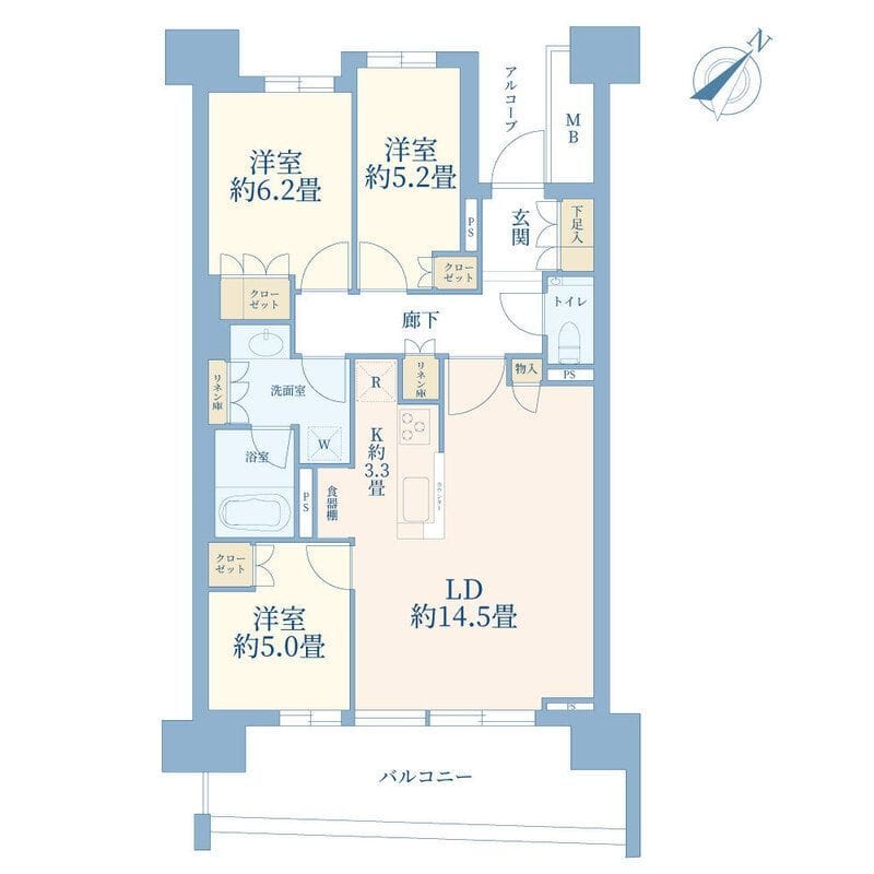 HARUMI FLAG SUN VILLAGE B棟(晴海フラッグ サン ヴィレッジ)の写真