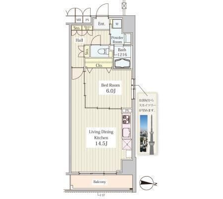 ヒュペリオン東陽町 1103