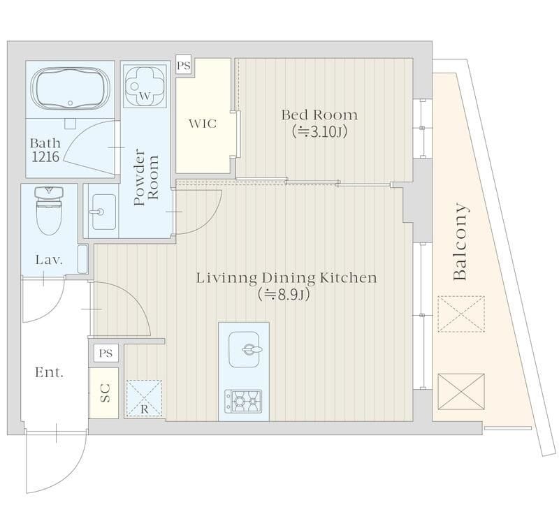 イプセ高輪台 405