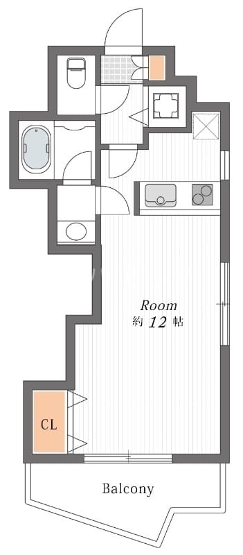 オルソ西落合 202 間取り図