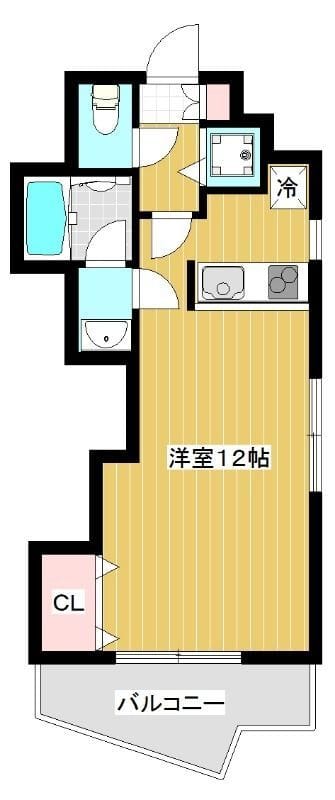 オルソ西落合 302 間取り図