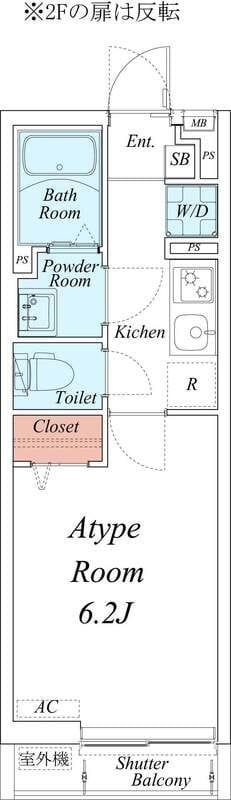 リブリ・クワイア東坂下 201