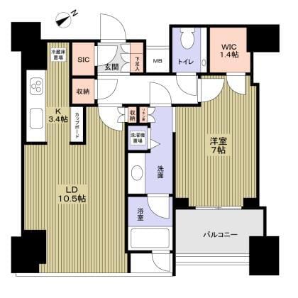 シティタワー麻布十番 1710