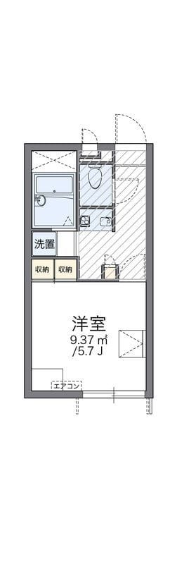 レオパレス八景島 109 間取り図