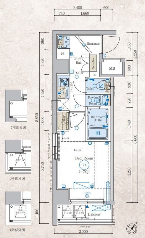 エステムコート新横浜グランデ 401