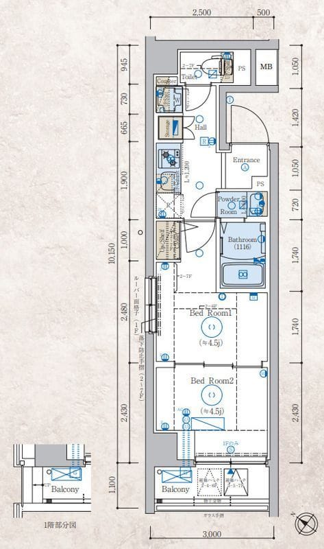 エステムコート新横浜グランデ 418