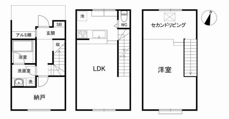 ウィステリア用賀 102 間取り図