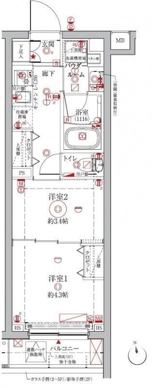 クレイシアIDZ中馬込 205