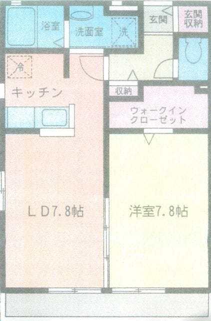 リサービア吉原 5840270461 203 間取り図