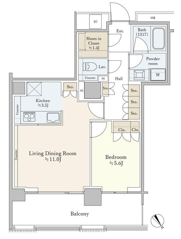 パークコート神宮前 518