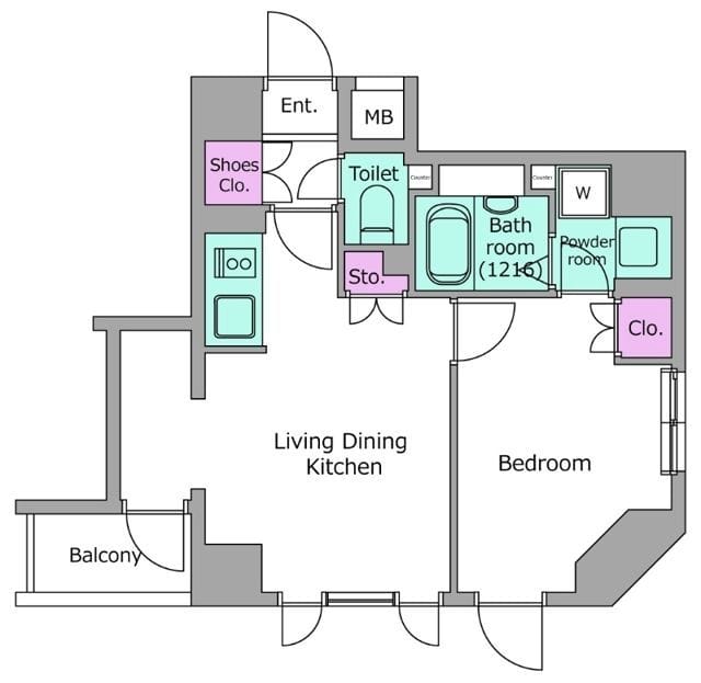 レジディア三越前 1001