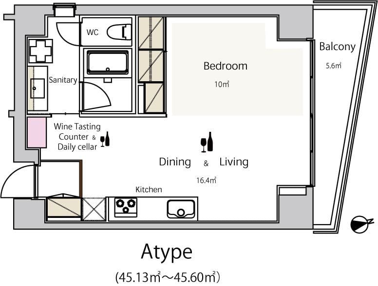 ワインアパートメント 901