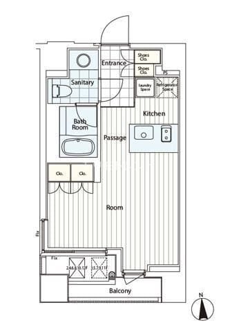 カスタリア麻布十番Ⅱ 1202