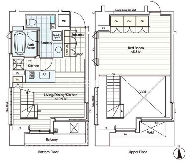 カスタリア麻布十番Ⅱ 1301