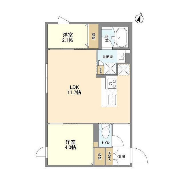ウェルスクエア駒場東大前 301 間取り図