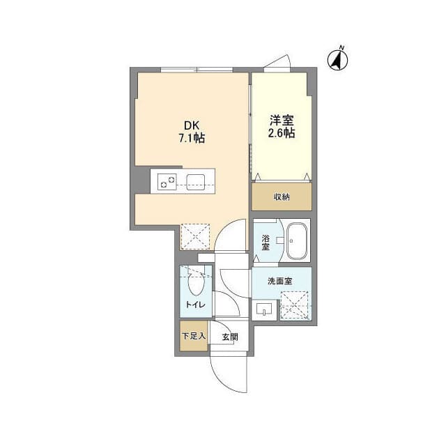 ウェルスクエア駒場東大前 303 間取り図
