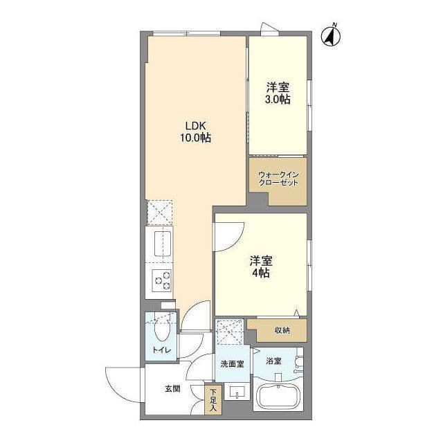 ウェルスクエア駒場東大前 306 間取り図