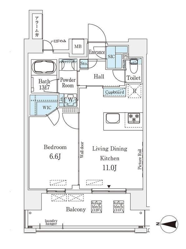 ムニレジデンス上野 1201