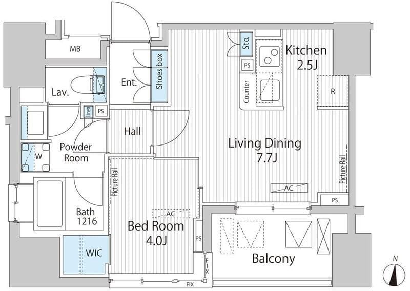 グランシエル南青山 203